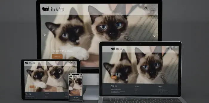 Pet & You Responsive Website